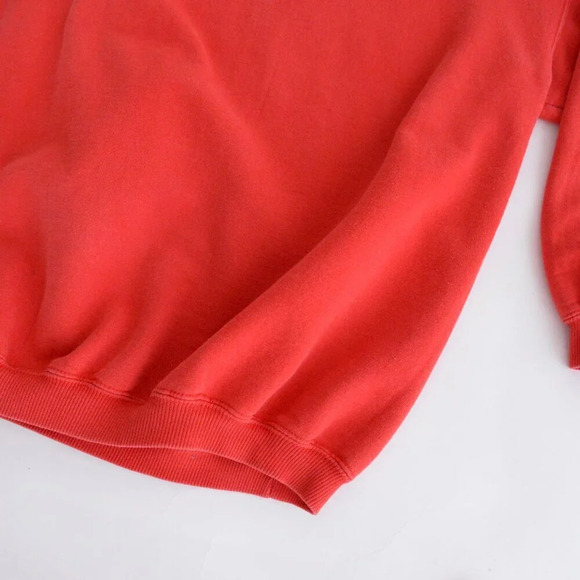 Vintage Red Embroidered The Tunnel To Moose Jaw Crew Neck  Sweaters - Picture 5 of 9